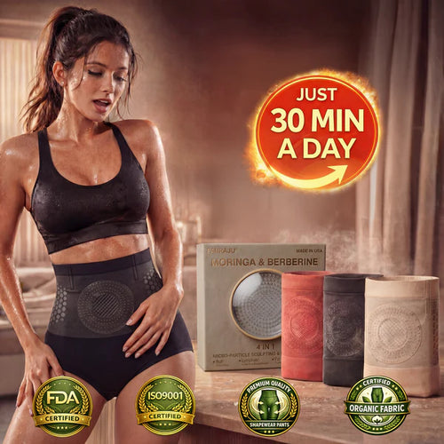 Moringa & Berberine 4-In-1 Micro-Particle Sculpting & Fat-Burn Shorts