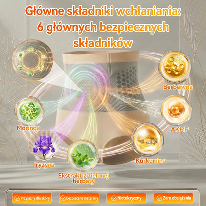 Moringa & Berberine 4-w-1 Mikrotechnologiczne Szorty Modelujące Wspierające modelowanie sylwetki i spalanie tłuszczu