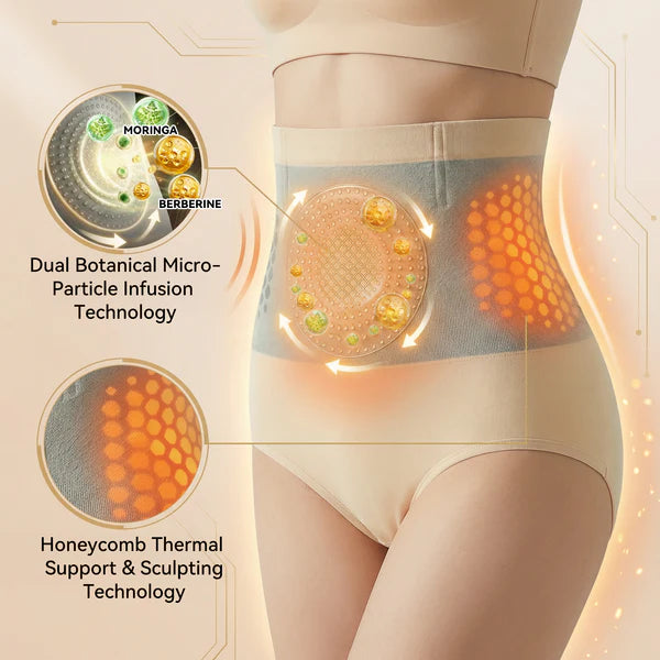 Moringa & Berberine 4-In-1 Micro-Particle Sculpting & Fat-Burn Shorts