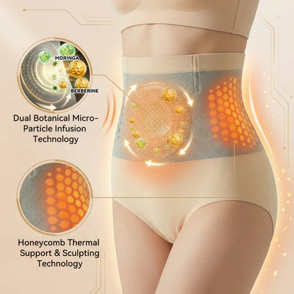 Moringa & Berberine 4-In-1 Micro-Particle Sculpting & Fat-Burn Shorts