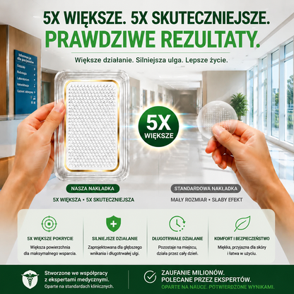 ✅Nano-Mikrotapasy wspomagające drenaż limfatyczny i odchudzanie  Ultra-skuteczna formuła 5× z kompleksem peptydów lipolitycznych — wspiera utrata wagi i poprawę krążenia limfy, a dodatkowo łagodzi bóle stawów, poprawia sen i koncentrację.