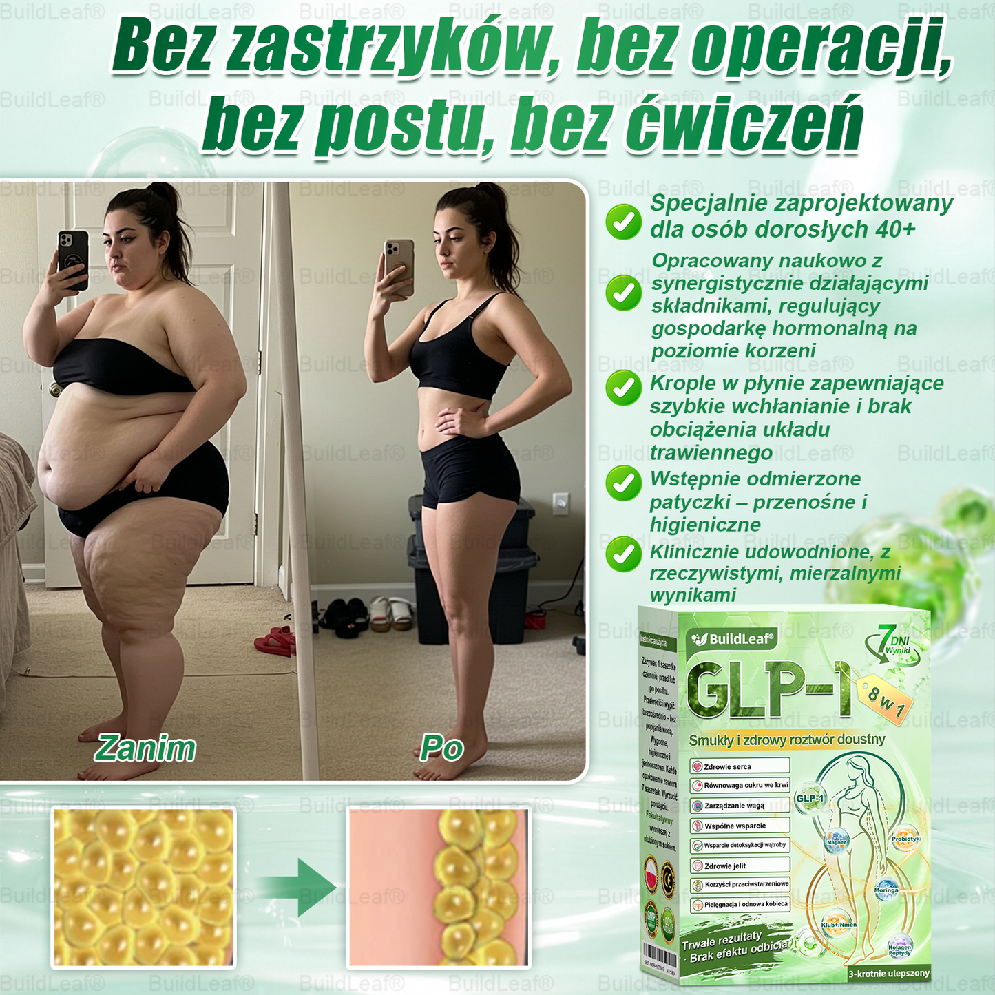 A♻️𝖮𝖋𝗶𝗰𝗷𝗮𝗹𝗻𝘆 𝘀𝗸𝗹𝗲𝗽 | 👩‍⚕️Solmira® 𝗚𝗟𝗣-𝟭 𝟖-w-𝟭 Smukły i zdrowy roztwór doustny (𝑟𝑎𝑧 𝑑𝑧𝑖𝑒𝑛𝑛𝑖𝑒, 𝑟𝑒𝑧𝑢𝑙𝑡𝑎𝑡𝑦 𝑤 7 𝑑𝑛𝑖),Wspiera odchudzanie, serce, cukrzycę, sen, jelita, stawy, a także ujędrnia skórę i dodaje energii