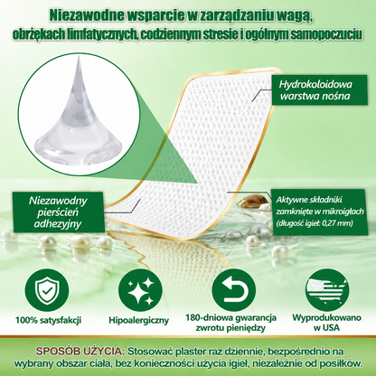 ✅Nano-Mikrotapasy wspomagające drenaż limfatyczny i odchudzanie  Ultra-skuteczna formuła 5× z kompleksem peptydów lipolitycznych — wspiera utrata wagi i poprawę krążenia limfy, a dodatkowo łagodzi bóle stawów, poprawia sen i koncentrację.